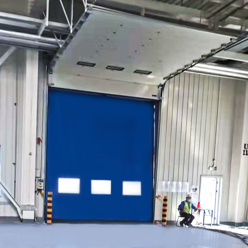 HSD02 Industriell hurtigdør med glidelås